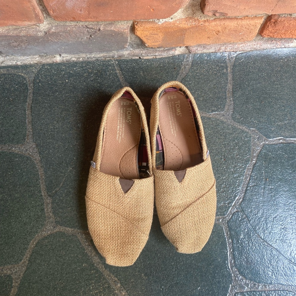 TOMS Woven Slip-On Shoes